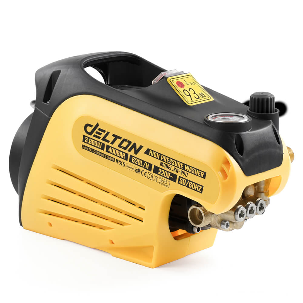 เครื่องฉีดน้ำแรงดันสูง DELTON รุ่น KR-99U-PRO 400 บาร์ 3800 วัตต์_3